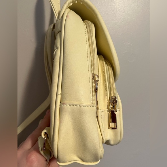 Butter Yellow Mini Backpack - Picture 4 of 12